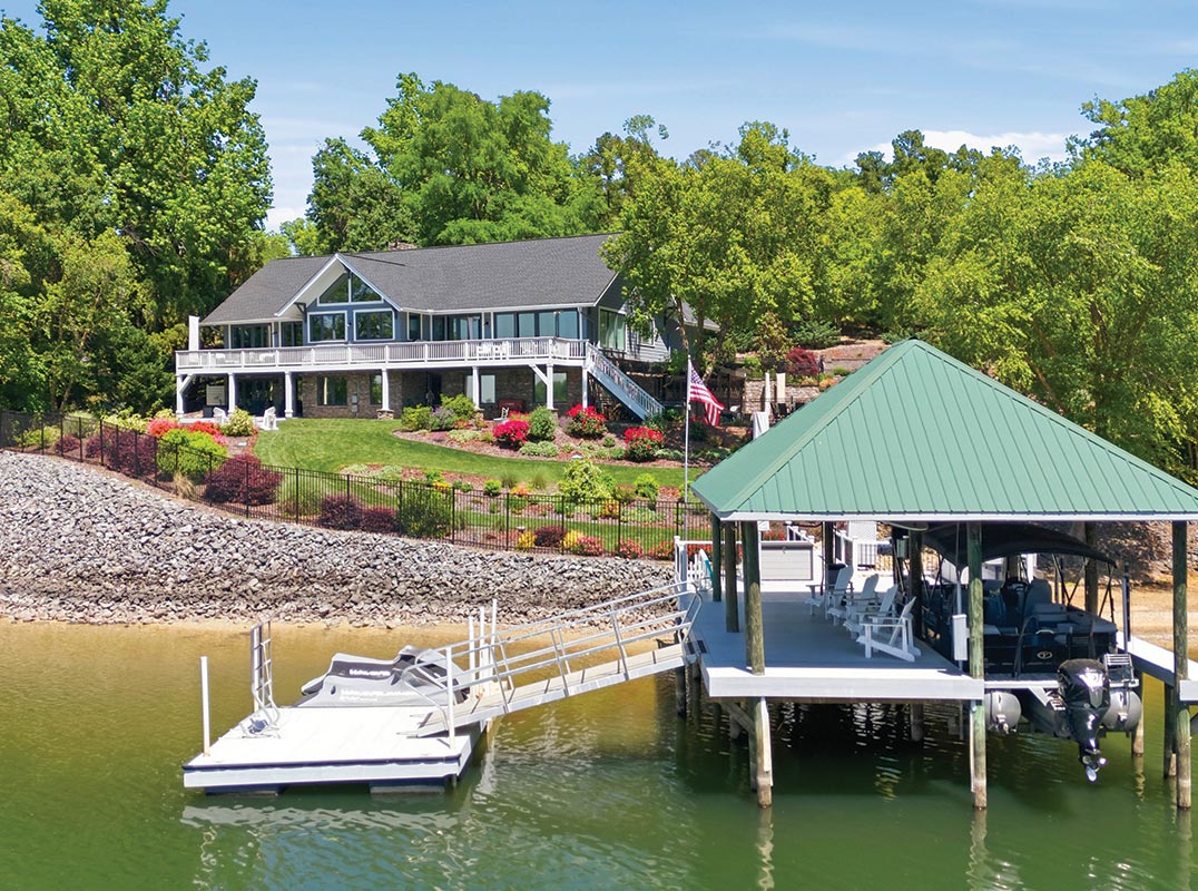 Exceptional Gated Waterfront estate on Lake Wylie